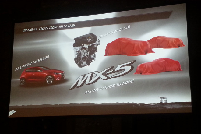 Nová Mazda MX-5 se představí 4. září, oznámeny byly i další nové modely