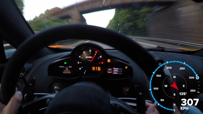 Dva špičkové McLareny si to rozdaly v Německu. Skončilo to 307 km/h a frustrací