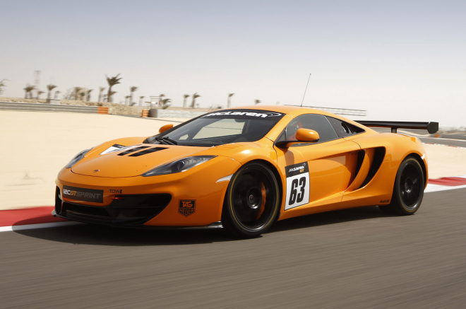 McLaren MP4-12C GT Sprint: s obřím křídlem a 625 koňmi jen na okruhy