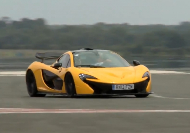 McLaren P1 se poprvé dostal do rukou někomu mimo továrnu, takhle jezdí po trati Top Gearu (video)