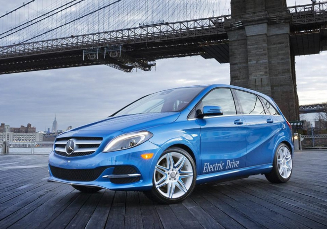 Mercedes B Electric Drive 2014: elektro-třída B zatím pro USA, později i pro nás