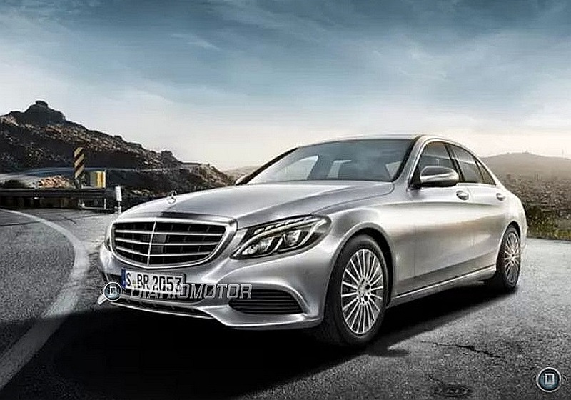 Mercedes C W205 Unikly Prvni Fotky Celeho Auta Hned I S Paketem Amg Autoforum Cz