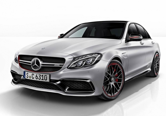 Mercedes C 63 AMG Edition 1: více doplňků a červené jen pro silnější verzi S