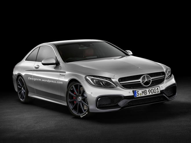 Mercedes C 63 AMG Coupe 2015: ilustrace možné budoucnosti se drží při zemi