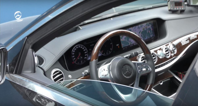 Mercedes S 2017: facelift natočen i zevnitř, do posledního detailu (video)