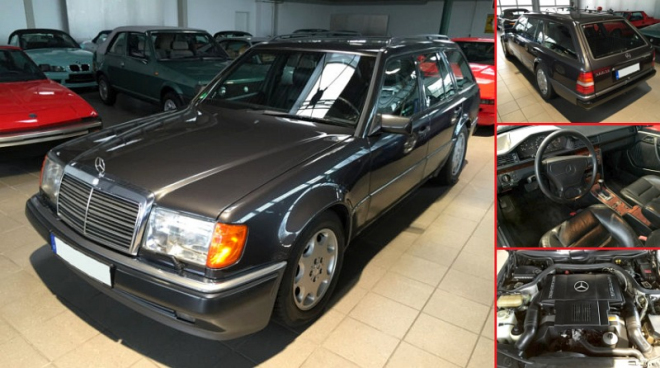 K mání je kombi od Porsche, 1 z pouhých 2 Mercedesů 500 TE