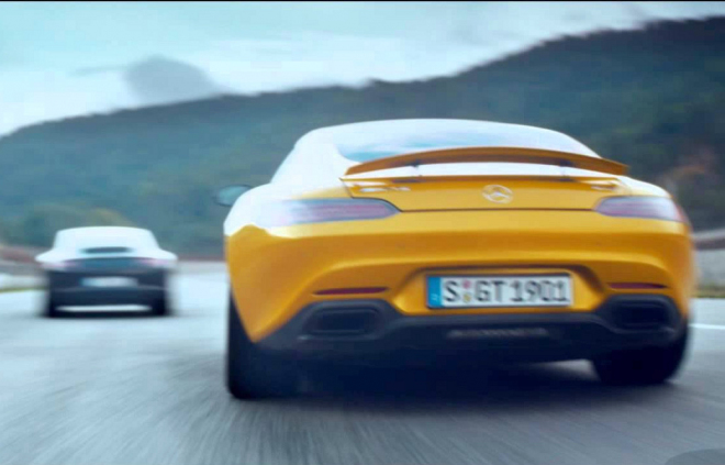 Mercedes si utahuje z Porsche, AMG GT prý bude noční můrou 911 (video)