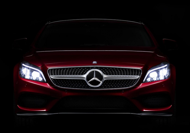 Mercedes CLS 2015: facelift ukázal nová světla s 24 LED, známe i další detaily