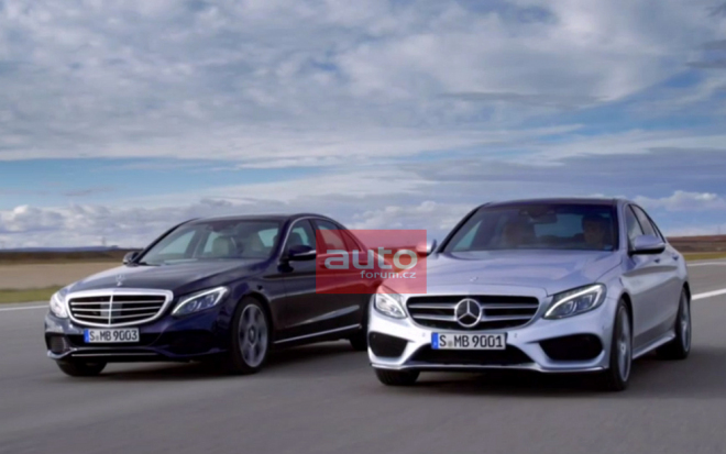 Nový Mercedes C 2014: uniklé snímky z videa odhalují už vše