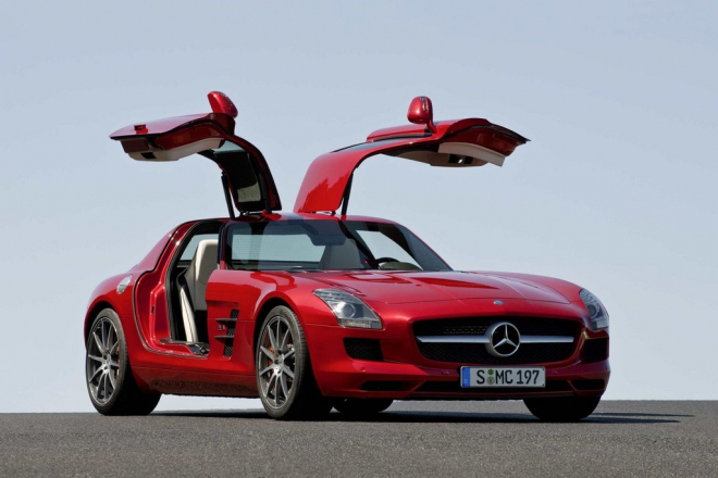 Mercedes-Benz SLS AMG Gullwing: představení takřka oficiální