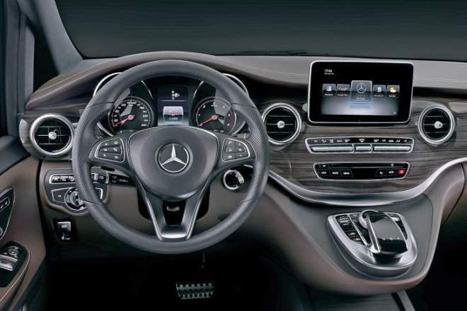 Mercedes V 2014 W447: nástupce Viana odhalil interiér, je vážně luxusnější
