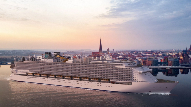 Nová největší výletní loď světa měla po první plavbě zamířit do šrotu, nakonec byla zachráněna