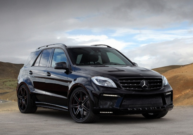 Mercedes ML 63 AMG Inferno Black: peklo od TopCaru zčernalo, 760 koní zůstává