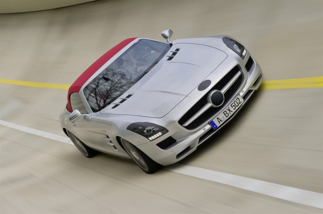 Mercedes SLS Roadster: bezkřídlý racek odhalen