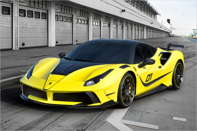 Mansory 4XX Siracuse: upravené Ferrari 488 GTB připomíná vosu, píchá 790 koňmi