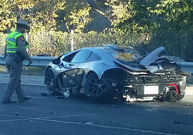 McLaren P1 poprvé těžce havaroval. Moc z něj nezbylo, škoda přesáhla 25 milionů (foto)