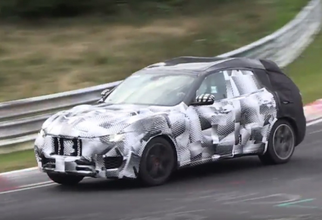 Maserati Levante natočeno ve své kůži na Nordschleife, vypadá i zní působivě (video)