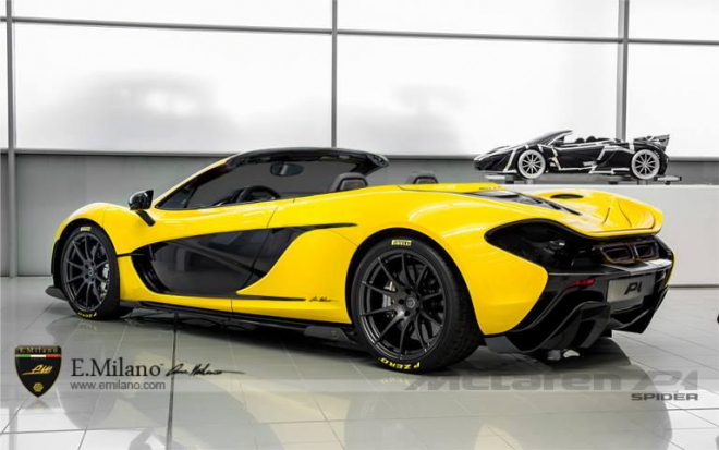 McLaren P1 Spider: pokud vznikne, bude muset vypadat takto (ilustrace)