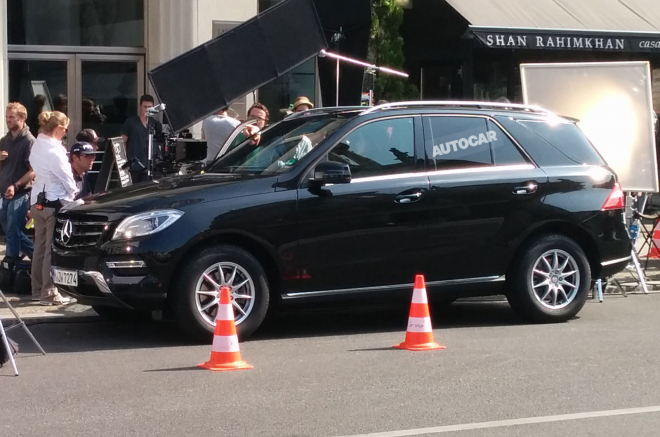 Mercedes ML 2015: facelift nafocen bez maskování, vizáž přibliží třídě S