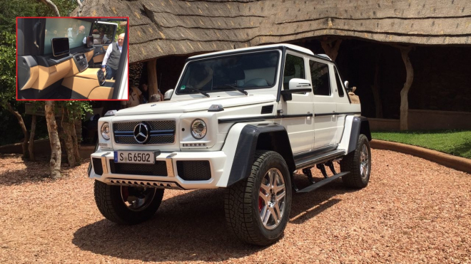 Mercedes-Maybach G 650 Landaulet je nejujetější pokus o luxusní otevřený vůz