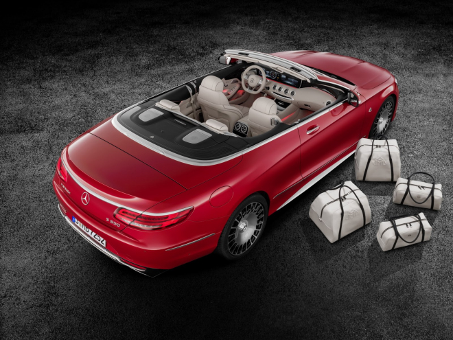 Mercedes-Maybach S 650 Cabriolet oficiálně, má 630 koní a zavazadla na míru