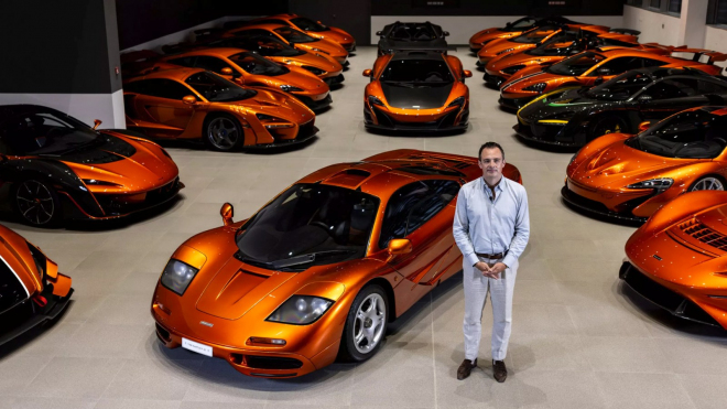 Nejúchvatnější sbírku vzácných McLarenů po zesnulém arabském miliardáři celou koupil tajemný kupec. Musela ho stát miliardy
