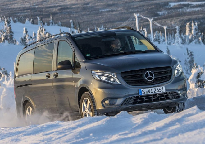 Mercedes Vito 4x4 dorazil do prodeje, oproti standardu podražil o 90 tisíc Kč