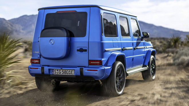 Mercedes zkouší prezentovat novou elektrickou třídu G jako spalovací auto, zjevně se děsí neúspěchu