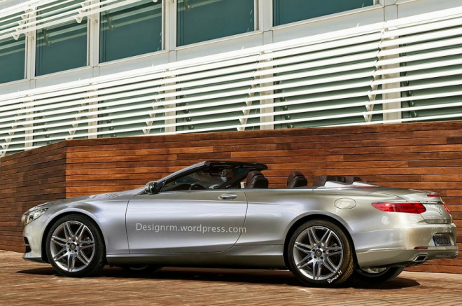 Mercedes S Cabrio 2015: mohl by to být až takovýhle atlet? (ilustrace)