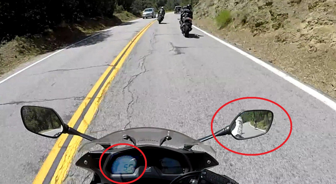 Motorkáři vyrazili na projížďku. Pak se nestačili divit, kdo je předjíždí (video)