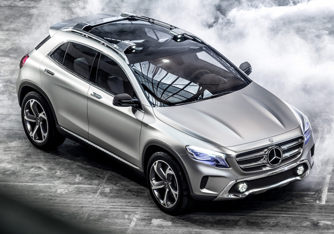 Mercedes GLA 2014: unikly fotky konceptu kompaktního SUV