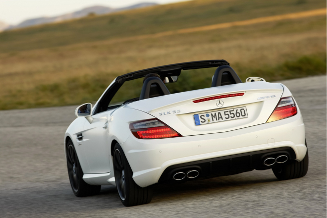 Mercedes SLK 55 AMG 2012: nové SLK AMG předčasně odhaleno