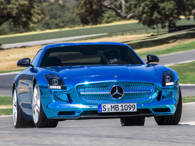Mercedes Sls Amg Electric Drive Seriova Verze Ma 750 Elektrickych Koni Autoforum Cz