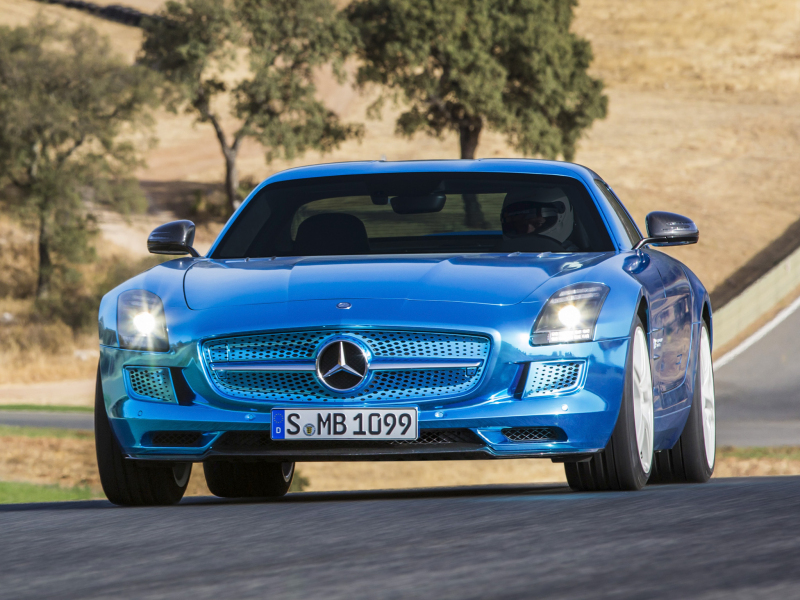Mercedes Sls Amg Electric Drive Seriova Verze Ma 750 Elektrickych Koni Autoforum Cz