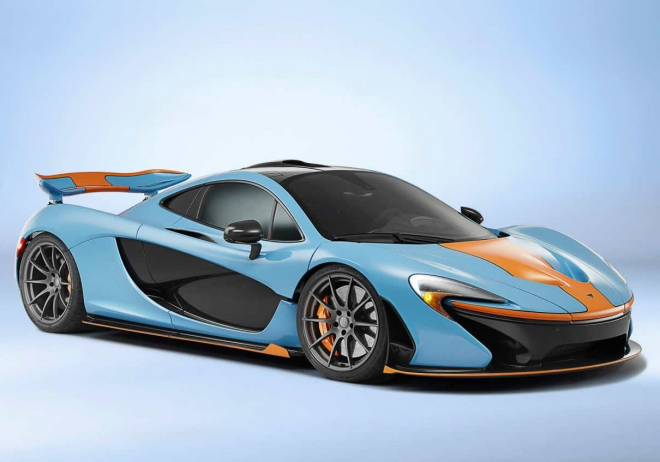 McLaren P1 Gulf od MSO: klenot v modro-oranžové připomene časy F1 GTR