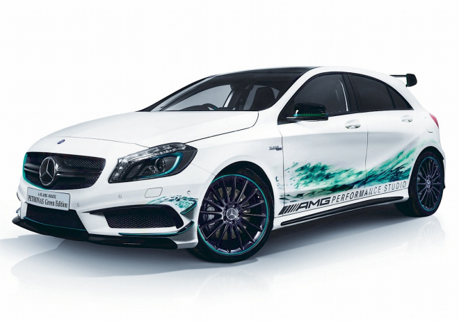 Mercedes A 45 AMG Petronas Green Edition: 30 kusů pro příznivce týmu F1