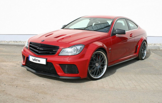 Mercedes C63 AMG Coupe Black Series Väth V63: 756 koní a stovka za 3,6 s
