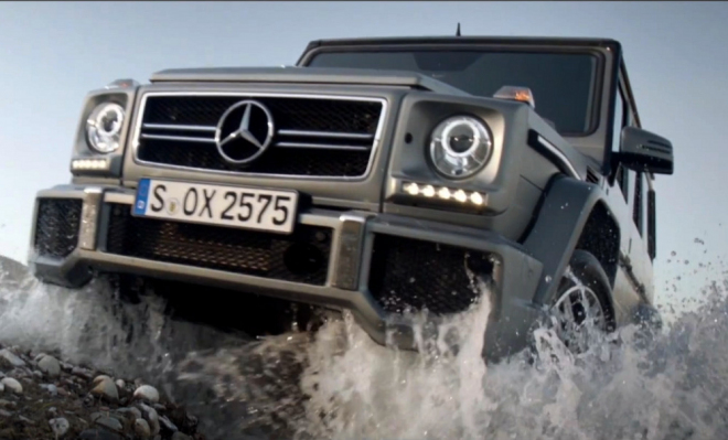 Mercedes G 63 AMG 2012 na novém videu, takhle si Mercedes představuje praktický luxus