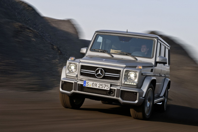 Mercedes G63 AMG: slabší ze superGéček také na prvních videích
