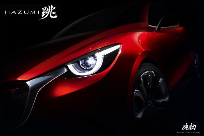 Mazda Hazumi: koncept Mazdy 2 míří do Ženevy, s novým malým dieselem