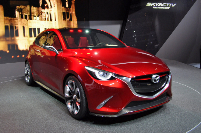 Mazda Hazumi oficiálně: nová Mazda 2 bude prostorná a úsporná