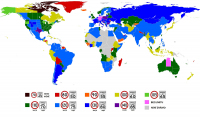 Mapa nejvyšších povolených rychlostí celého světa: kolik se smí třeba v Grónsku?