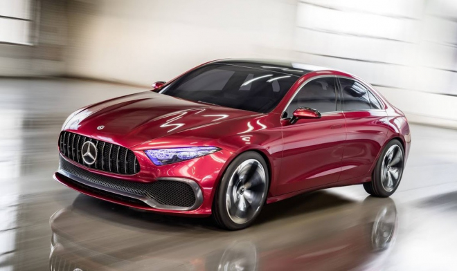 Mercedes ukázal budoucnost svých malých modelů, konceptem sedanu třídy A