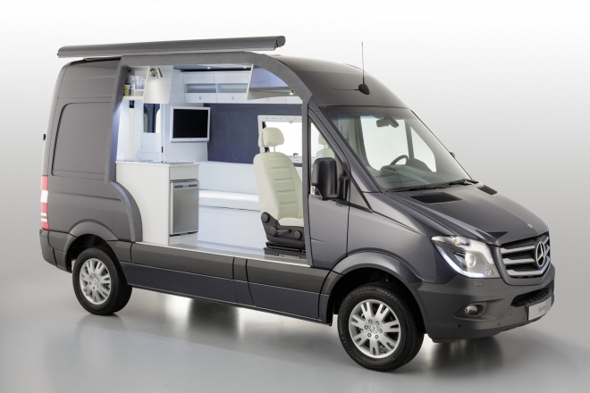 Mercedes Sprinter Caravan: kempařský ideál podle třícípé hvězdy