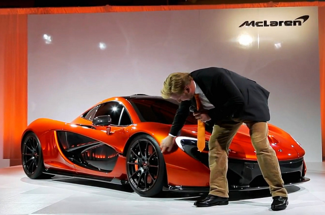 McLaren potvrdil změny pro supersport P1 na cestě do sériové výroby, na soukromé akci (video)