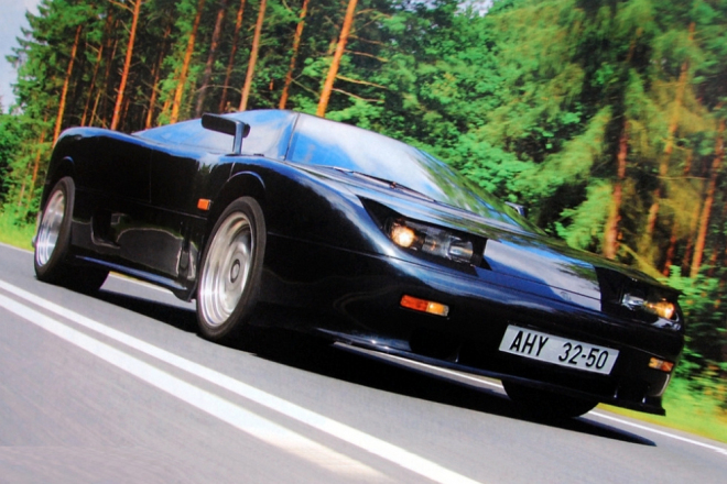 MTX Tatra V8: jediný český supersport jel 265 km/h, roku 1991