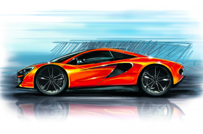 McLaren P13 2015: britská 911 se ukáže v Paříži, Spider dorazí o rok později