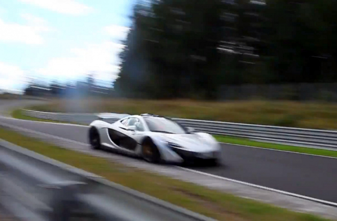 McLaren P1: takhle zní 916 hybrdních koní v plném zápřahu na Nordschleife (video)