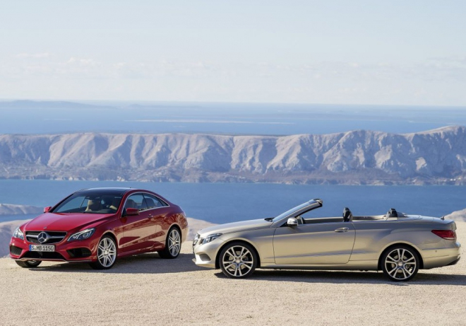 Mercedes E Coupe a Cabrio 2013: facelift změnil k nepoznání i dvoudvéřové modely