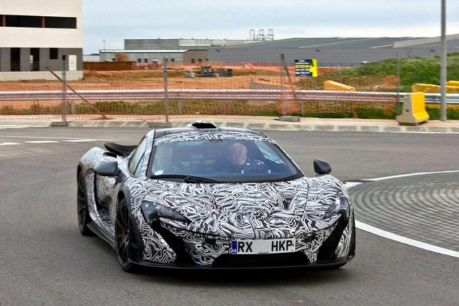 McLaren P1: prototyp sériové verze znovu natočen, tentokrát i na video